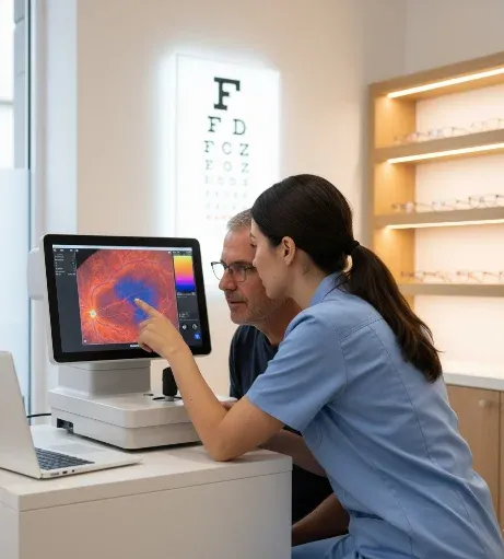 Equipo de diagnóstico ocular avanzado